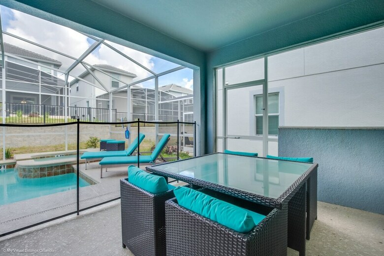 Villa 1580fd High End Champions Gate Furnished 6 Bed