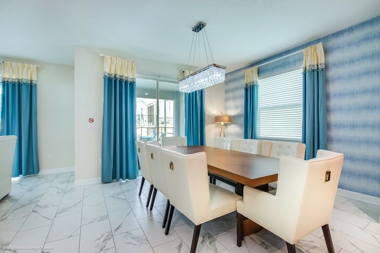 Villa 1580fd High End Champions Gate Furnished 6 Bed