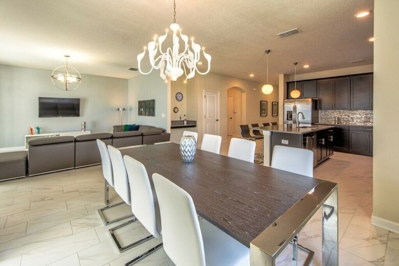 Charming 6bd Pool Spa Home Champions Gate -1561sw
