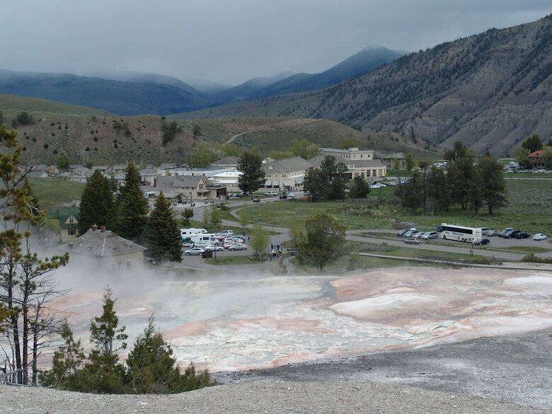 Mammoth Hot Springs & Cabins - Inside The Park