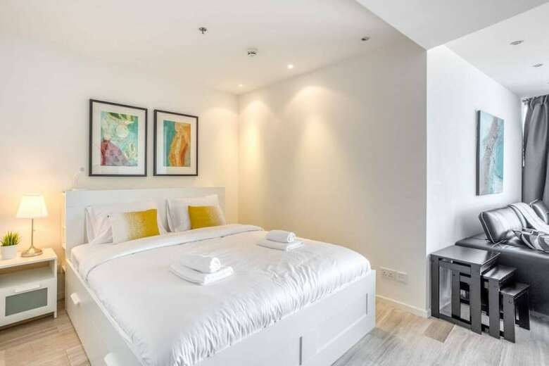 Apartamento Comfy Studio In D1 Tower With Views Of The Creek