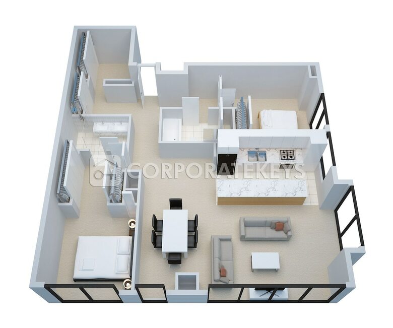 Apartamentos Corporate Keys - Freshwater Place