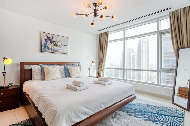 Bright Apartment, Steps Away To Burj Khalifa
