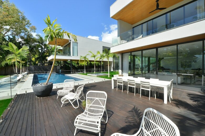 Glass House On The Beach