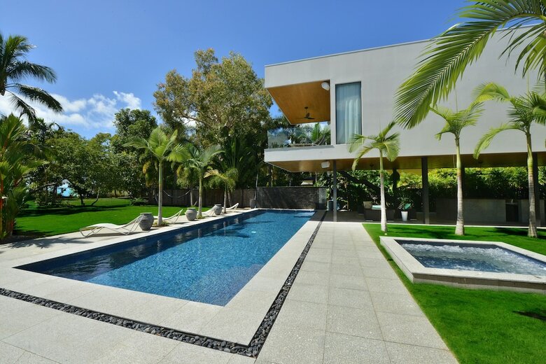 Glass House On The Beach