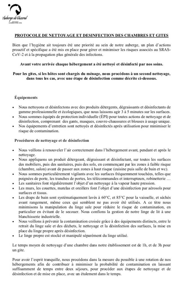 Hotel Auberge de Vazerat