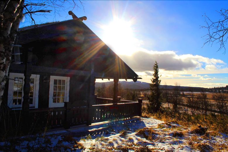 Kvitebj�rn Cabin - �l