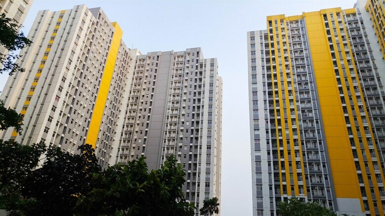 Apartamentos Cozy Studio At The Springlake Apt Near Summarecon Mall