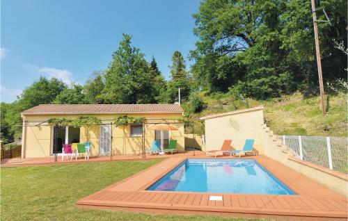 Two-bedroom Holiday Home In Molieres-sur-ceze