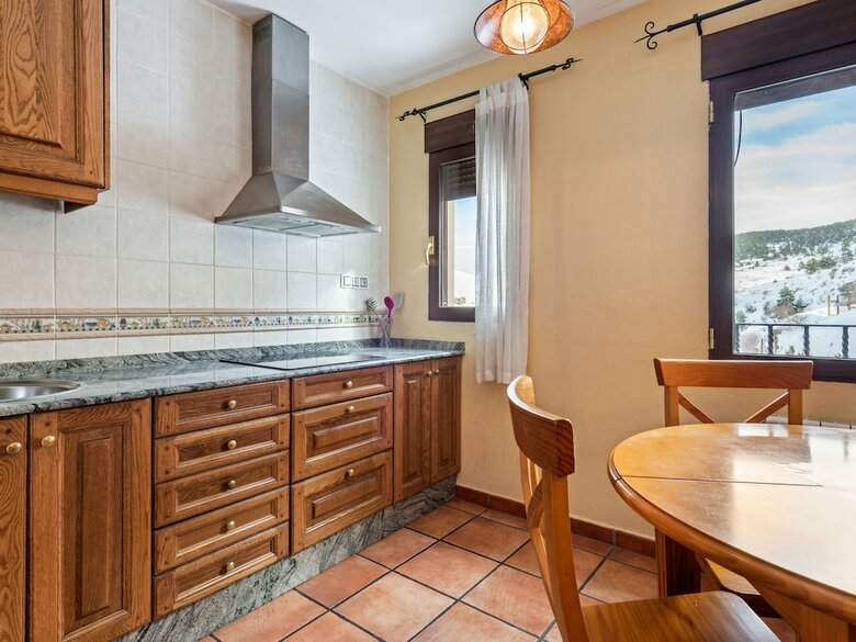 Delightful Apartment In Gudar With Fireplace