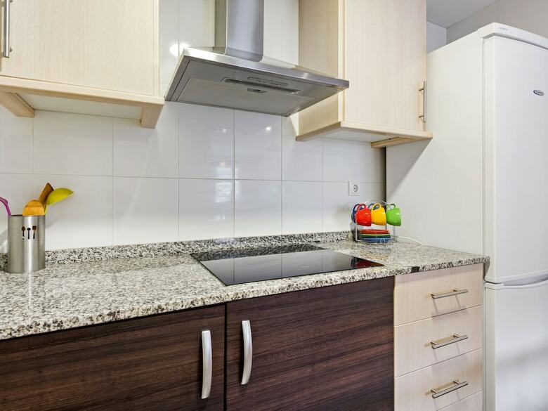 Contemporary Apartment In Gudar With Fireplace