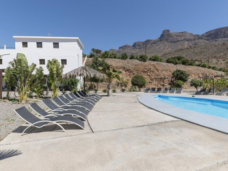 Valley-view Holiday Home In Fataga With Swimming Pool