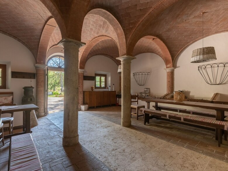 Traditional Apartment In Rapolano Terme With Swimming Pool