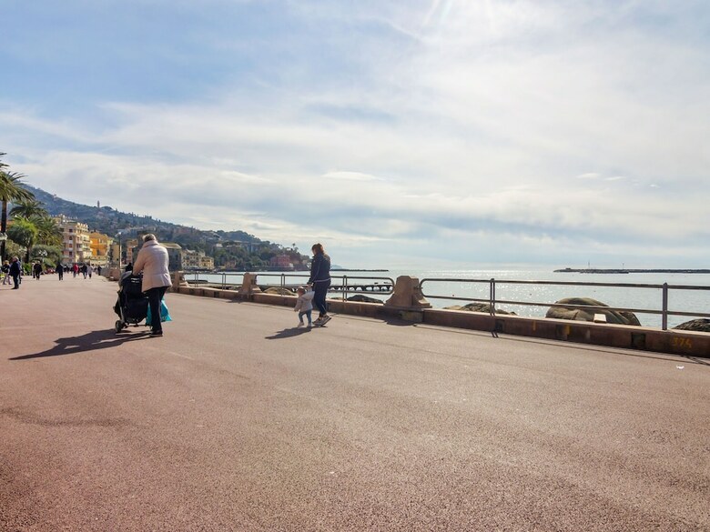 Spacious Apartment In Rapallo With Balcony