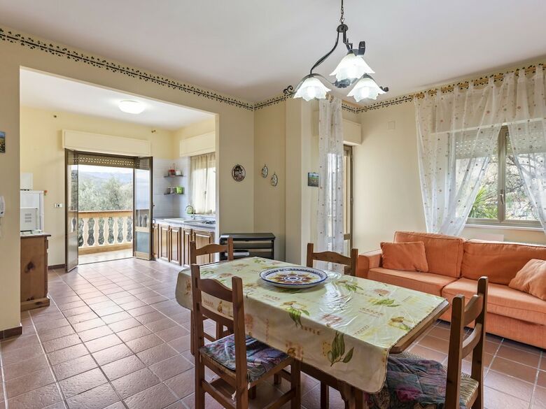 Valley-view Villa In Trabia With Swimming Pool