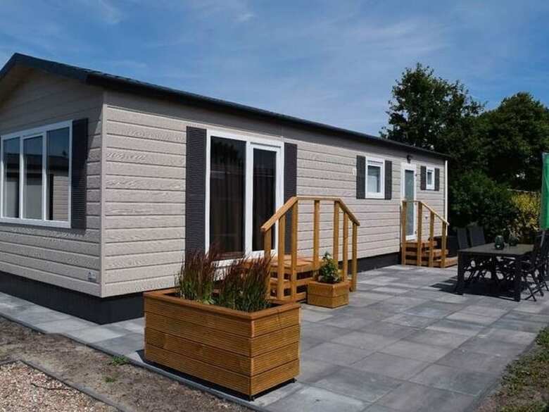 Modern Chalet In Serooskerke With Garden