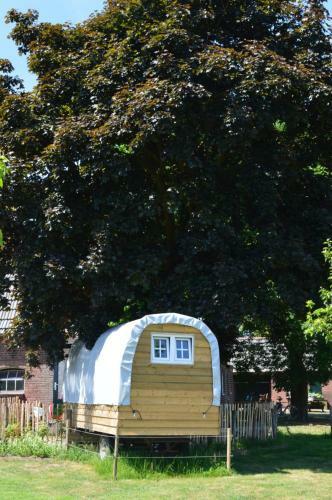 Bed & Breakfast Trekkershut Overnachting Hoeve Carpe Diem