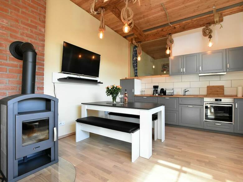 Apartments Sun And Moon With Fireplace, Terrace And Garden