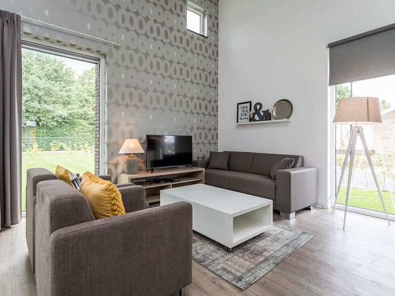Modern And Stylish Villa With A Covered Terrace In Limburg