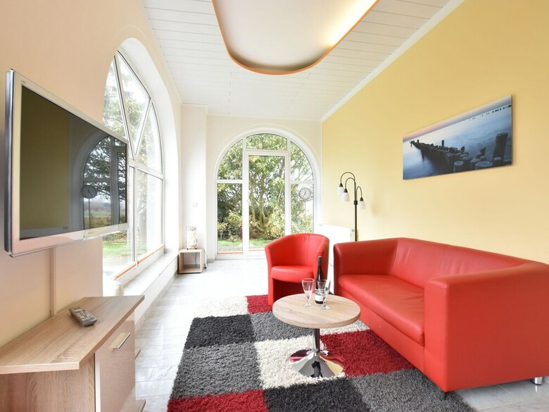 Modern Apartment In K�hlungsborn With Fireplace