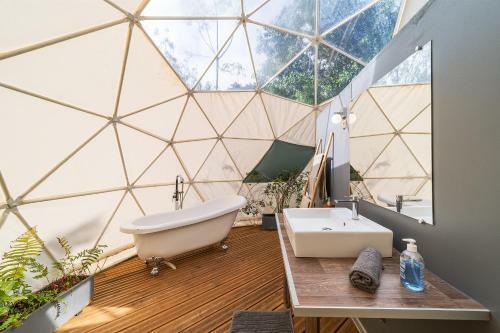 Bubble D�me Village Petite Ile