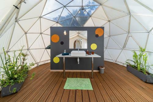 Bubble D�me Village Petite Ile