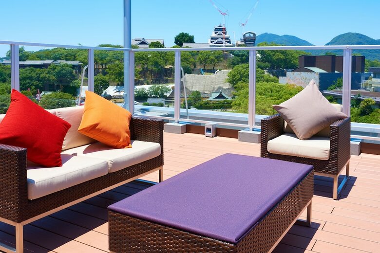 &and Comfy Hotel Kumamotojo View