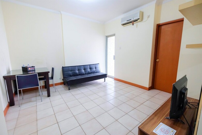 2br Apartment Gading Mediterania Residence With Android Tv