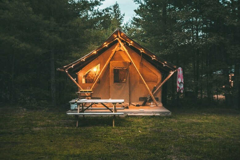 Cabana Huttopia Southern Maine