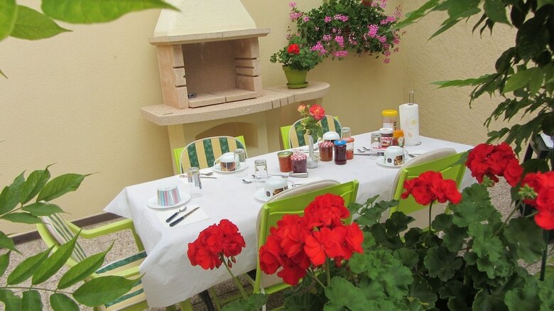 Bed & Breakfast Chambre D'hotes Les Glycines