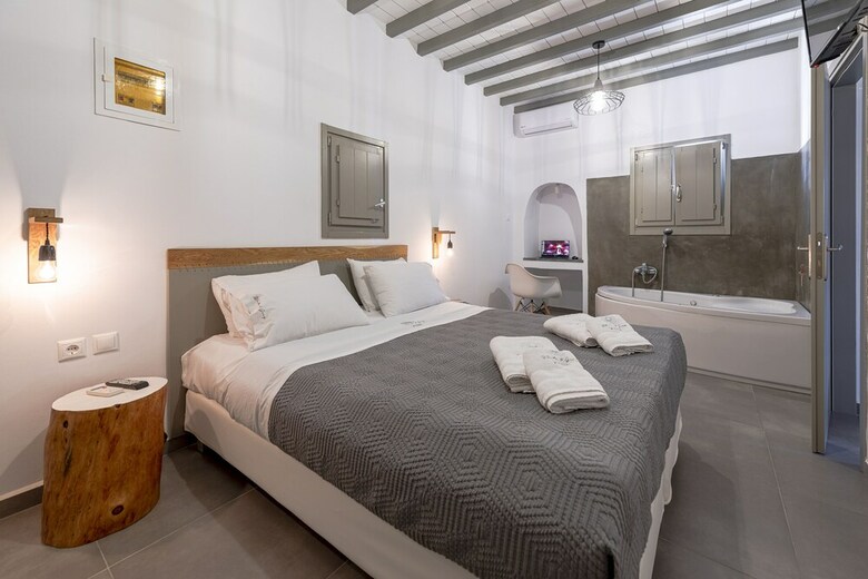 Aparthotel White And Grey