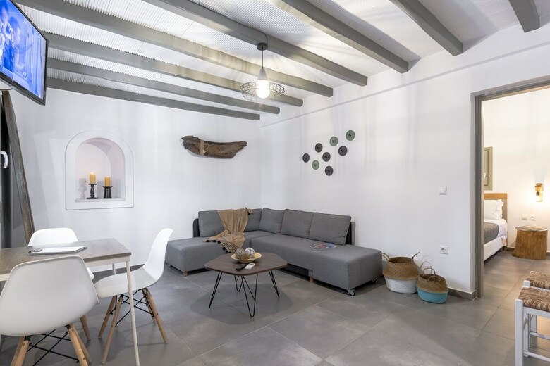 Aparthotel White And Grey