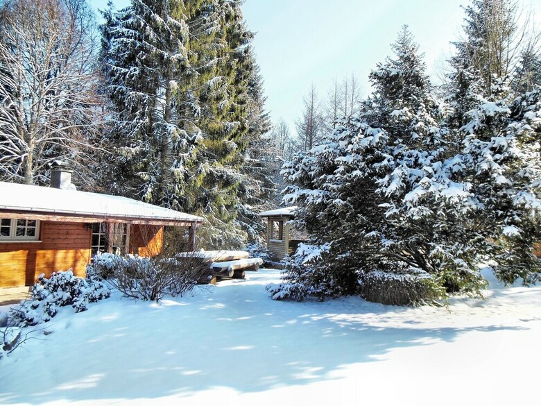 Beautiful Authentic Chalet With Spacious Garden, Covered Barbecue And Private Fish Pond