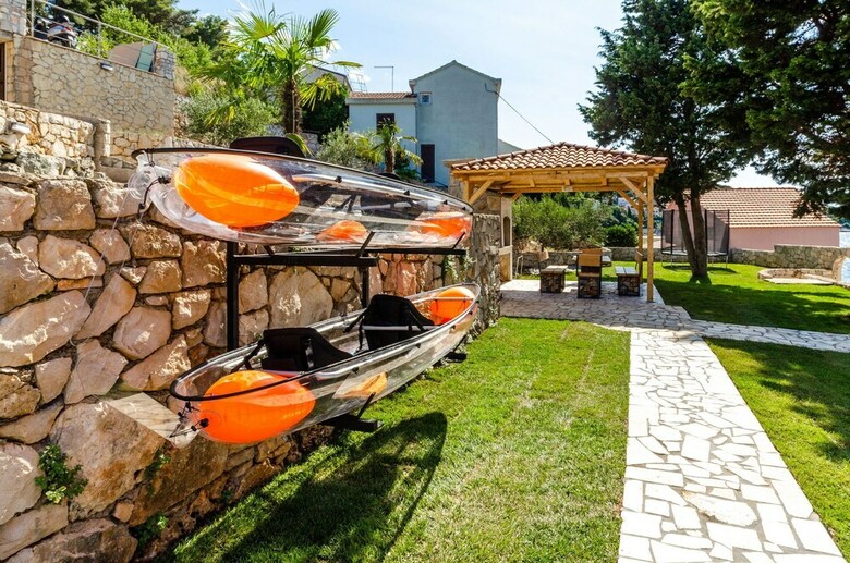 Beachfront Villa Gabriela With Pool
