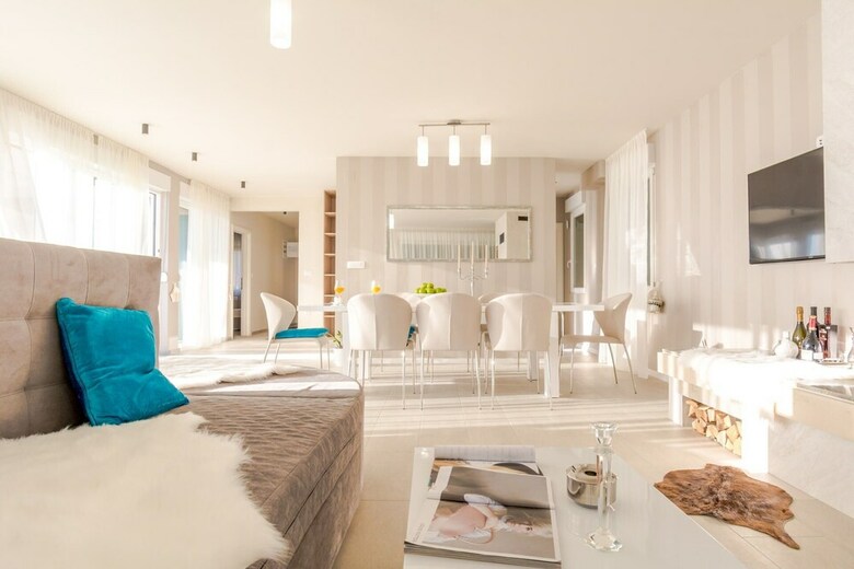 Luxury Villa White Velvet With Pool