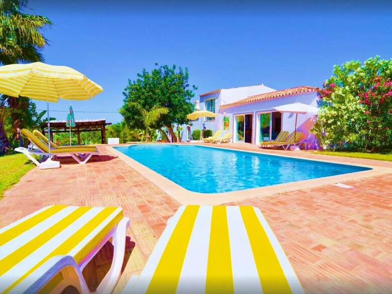 Villa With 6 Bedrooms In Loul�, With Wonderful Sea View And Private Pool - 12 Km From The Beach