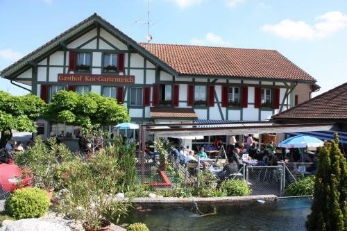 Hotel Restaurant Koi-gartenteich