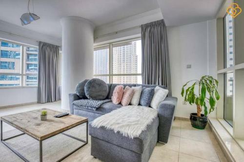 Apartamento Keysplease Beautiful 2 B/r Apt, Sahab Tower Dubai Marina