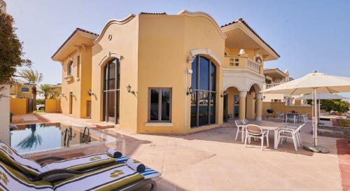 Rose Dream - 5 Bedrooms Palm Villa On The Beach With Private Pool