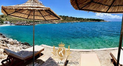Hotel Villa Juna Sarande - Private Beach