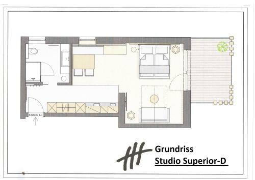 Apartamento Vier Studios & Restaurant