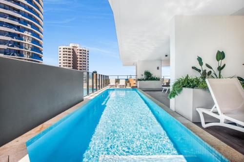 Apartamento Beautiful Unit With Balcony, Pool And Gym Near Beach