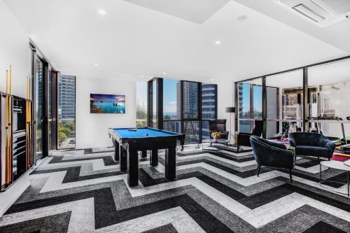 Apartamento Beautiful Unit With Balcony, Pool And Gym Near Beach