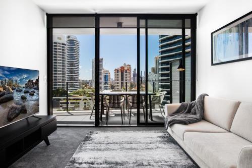 Apartamento Beautiful Unit With Balcony, Pool And Gym Near Beach