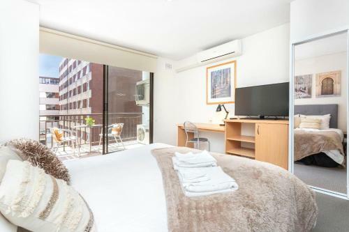 Apartamento 404 Big Beautiful One Bed-sleeps 4 Balcony Lift