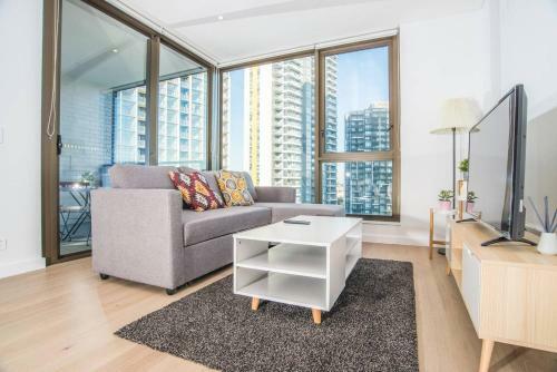 Apartamento Perfect Location*cbd 2bed2bath Apt*parking*wifi
