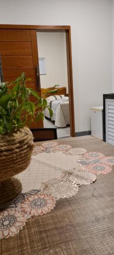 Posada Flat Com Caf� Da Manh� Em Pedra Azul
