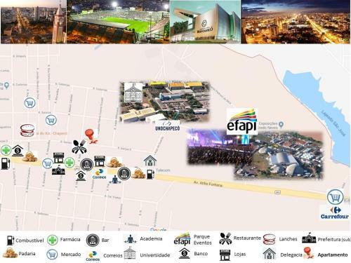 Apartamento Mobiliado 2 Quartos Com Garagem 201