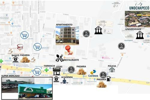 Apartamento Mobiliado 2 Quartos Com Garagem 201