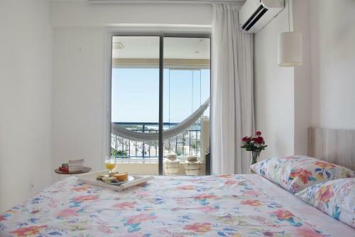 Apartamento Lindo Flat Com 2 Quartos Vista Total Mar